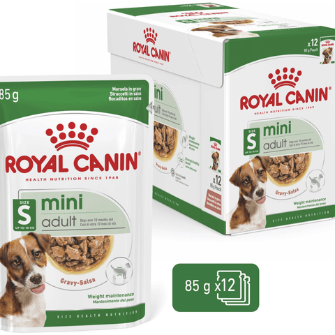 Royal Canin Mini Adult (WET FOOD - Pouches) 12 x 85g