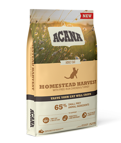 Acana Homestead Harvest Free-Run Chicken & Turkey Adult Dry Cat Food