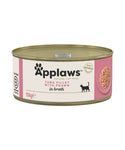 Applaws Tuna Fillet Wet Cat Food 156g Tin - 156 G, Prawn in Broth