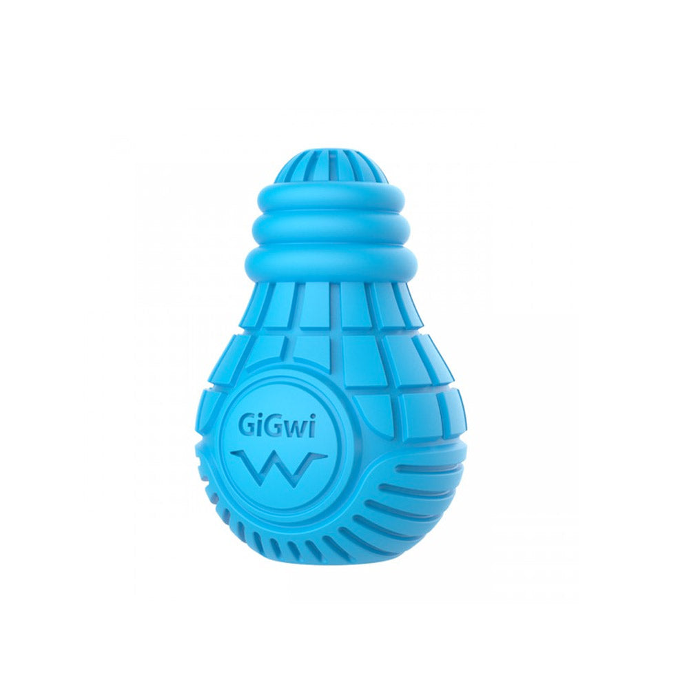 Blue Bulb Dispensing Treat Dog Toy - Small