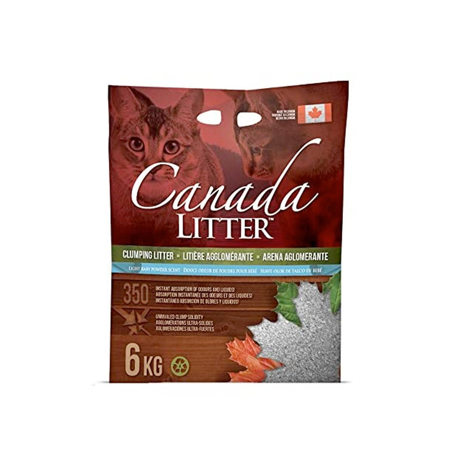 Canada Litter 6KG  Baby Powder