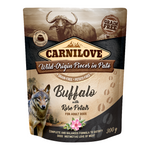 Carnilove Buffalo with Rose Blossom for Adult Dogs (Wet Food Pouches)x300g