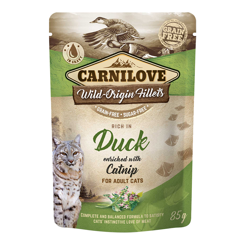 Carnilove Duck enriched with Catnip for Adult Cats