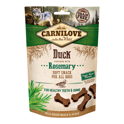 Carnilove Duck enriched with Rosemary Soft Snack for Dogs