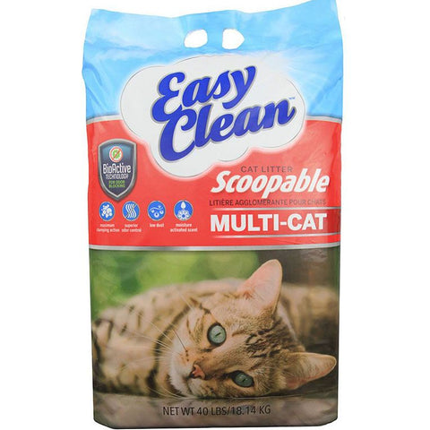 Easy Clean Multi-Cat Clumping Cat Litter