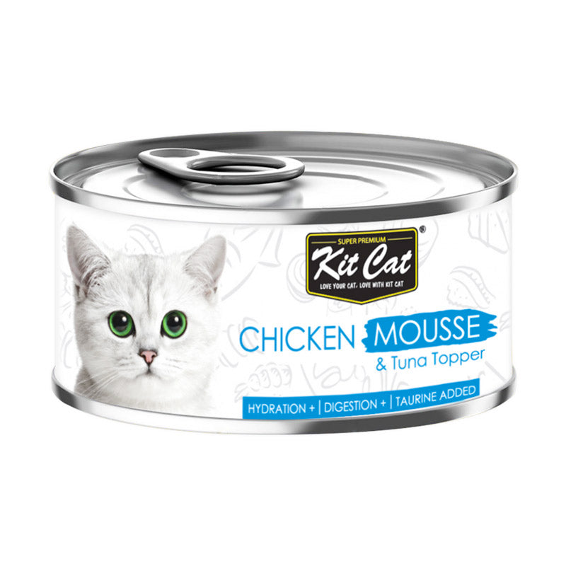 KitCat Chicken Mousse with Tuna Topper 80g