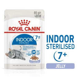 Royal Canin Indoor 7+ Jelly (Wet Food - Pouches) 12 x 85 g