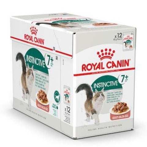 Royal Canin Instinctive 7+ Gravy (Wet Food - Pouches) 12 x 85 g