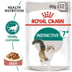 Royal Canin Instinctive 7+ Gravy (Wet Food - Pouches) 12 x 85 g