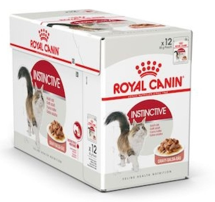 Royal Canin Instinctive Adult Cats Gravy (Wet Food - Pouches) 12 x 85 g