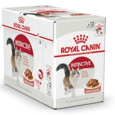 Royal Canin Instinctive Adult Cats Gravy (Wet Food - Pouches) 12 x 85 g