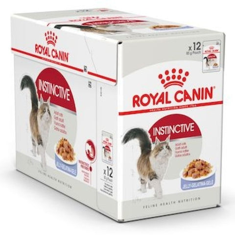 Royal Canin Instinctive Adult Cats Jelly (Wet Food - Pouches) 12 x 85 g