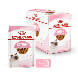 Royal Canin  Kitten Gravy (Wet Food - Pouches) 12 x 85 g