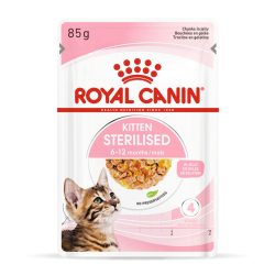 Royal Canin Kitten Sterilised Gravy (Wet Food - Pouches) 12 x 85 g