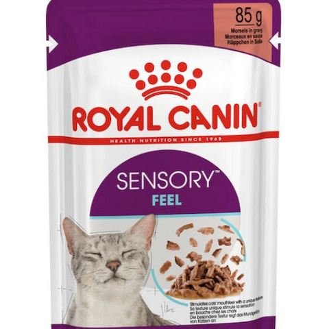 Royal Canin Sensory Feel Gravy (Wet Food - Pouches) 12 x 85 g