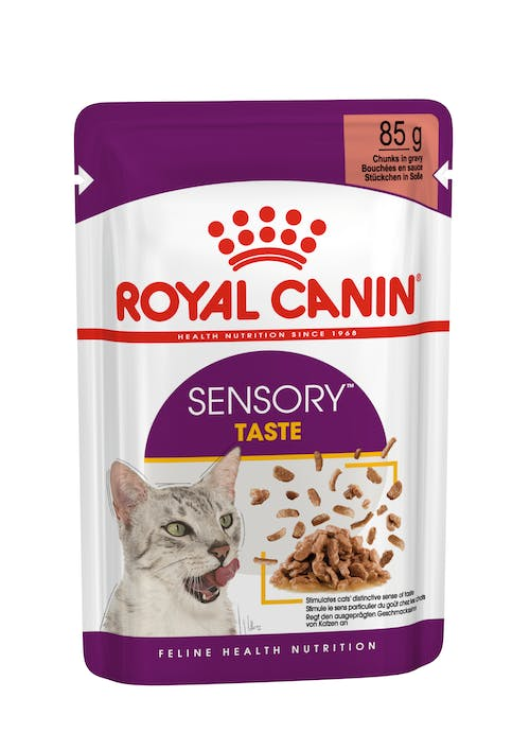Royal Canin Sensory Taste Gravy (Wet Food - Pouches) 12 x 85 g