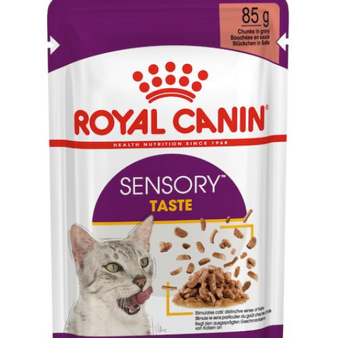 Royal Canin Sensory Taste Gravy (Wet Food - Pouches) 12 x 85 g
