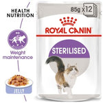 Royal Canin Sterilised Jelly (Wet Food - Pouches) 12 x 85 g