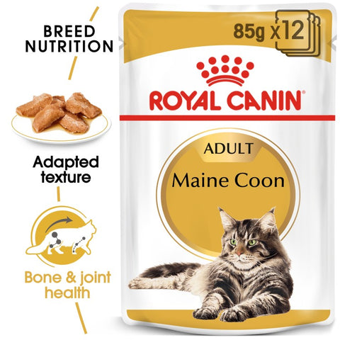 Royal Canin Maine Coon (Wet Food - Pouches) 12 x 85 g