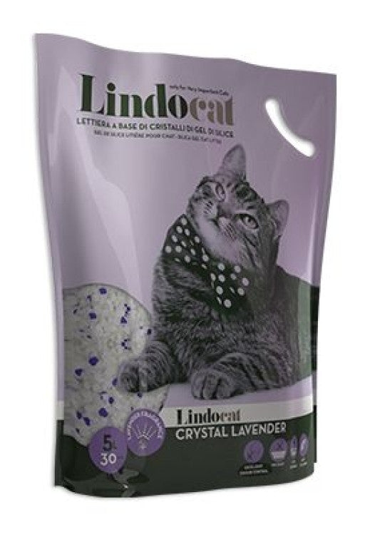 LindoCat Crystal Lavender Scent (Silicagel) - 5 L