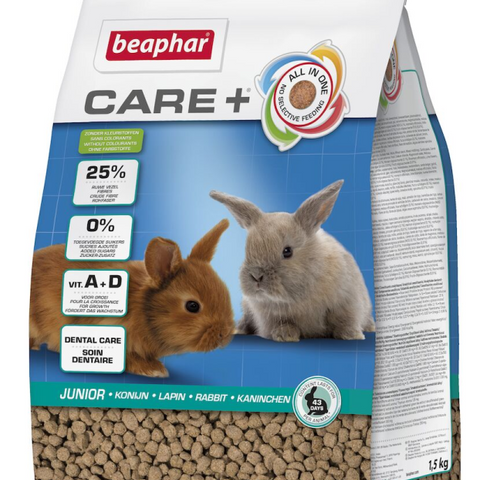 Care+ Rabbit Junior Food 1.5 kg