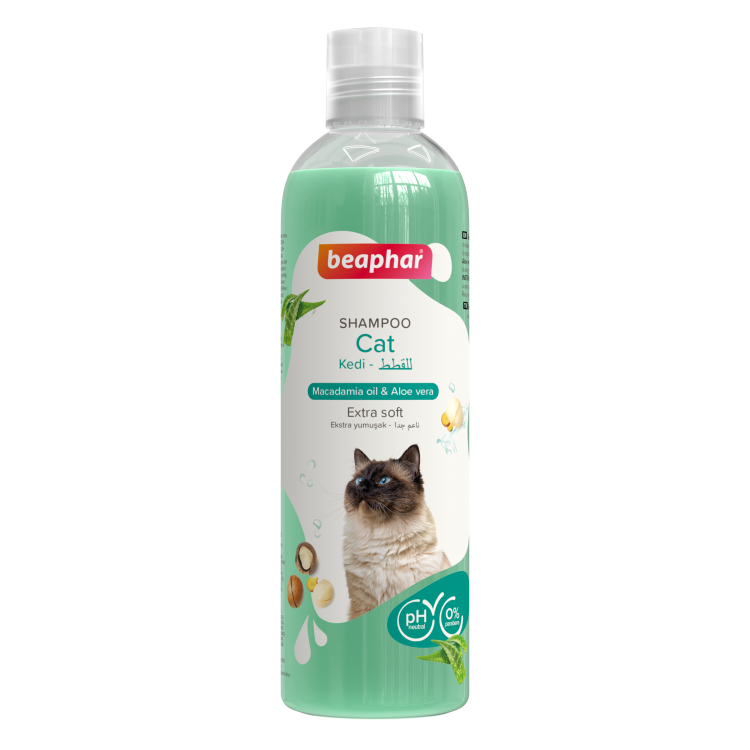 Shampoo Macadamia Oil and Aloe Vera for Cats 250ml