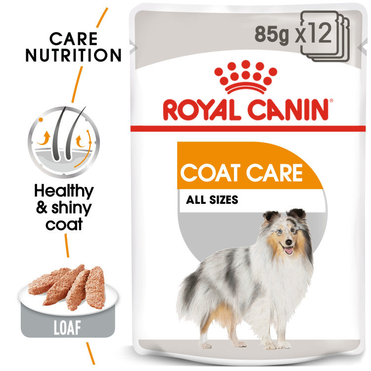 Canine Care Nutrition Coat Care (WET FOOD - Pouches)