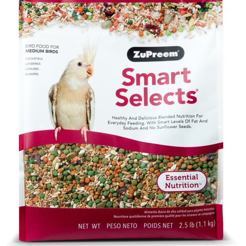 Smart Selects Cockatiels 2.5 lbs