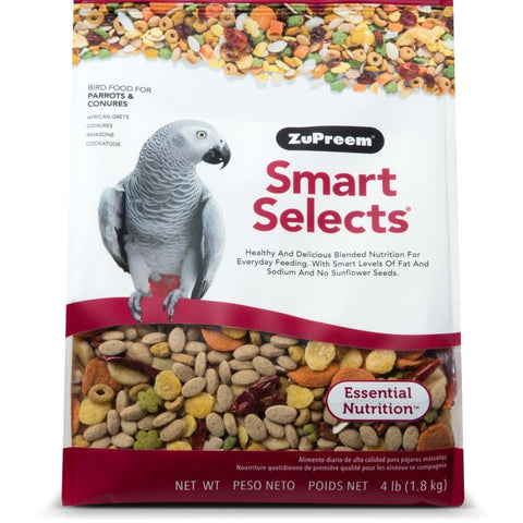 Smart Selects Parrots & Conures 4 lbs