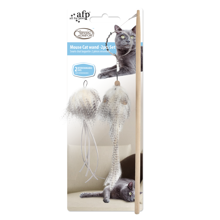 Classic Comfort - Mouse Cat Wand - Set - 0