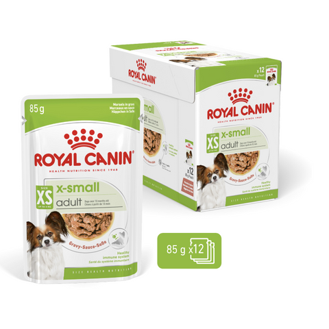 Royal Canin XS Adult (Wet Food - Pouches) 12 x 85 g