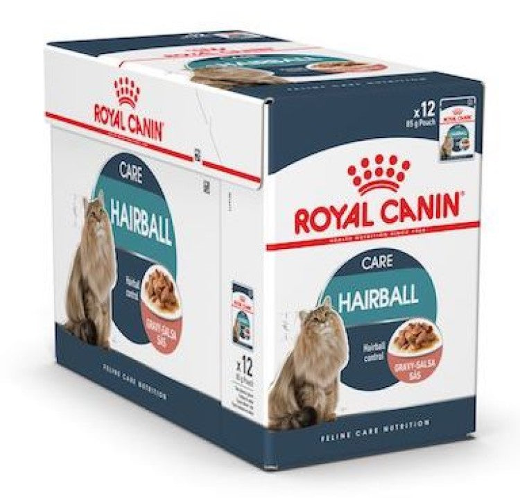 Royal Canin Hairball Gravy (Wet Food - Pouches) 12 x 85 g