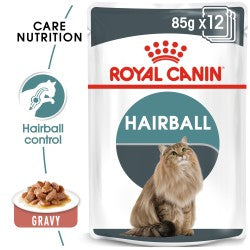 Royal Canin Hairball Gravy (Wet Food - Pouches) 12 x 85 g