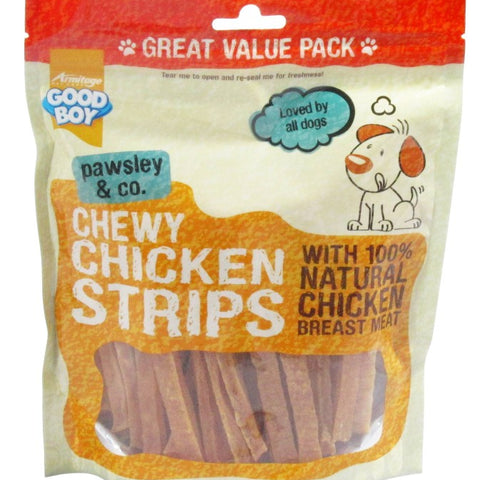Chewy Chicken Strips Value Pack 350g