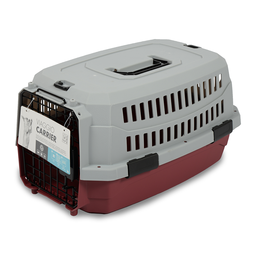 M-PETS Viaggio Carrier Red/Grey