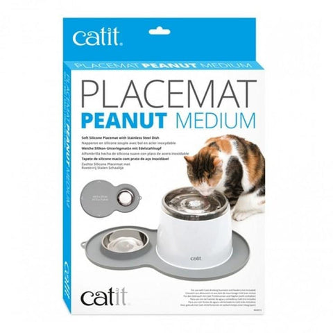 SENSES 2.0 Peanut Placemat Grey