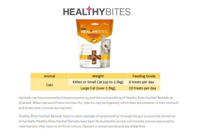 Healthy Bites Hairball Remedy Cats/Kittens