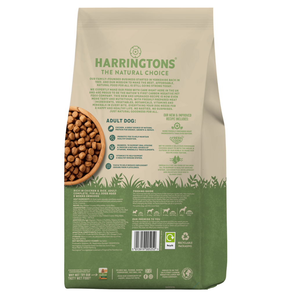 Harringtons Complete Chicken Adult Dry Dog Food