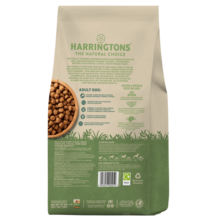 Harringtons Complete Chicken Adult Dry Dog Food