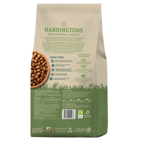 Harringtons Complete Salmon & Potato Adult Dry Dog Food