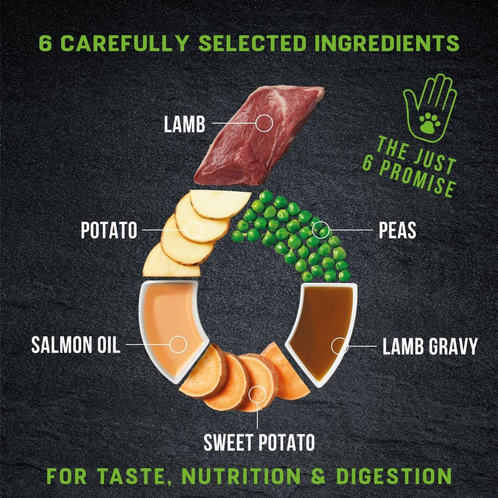 Harringtons Just 6 Lamb Grain Free Adult Dry Dog Food