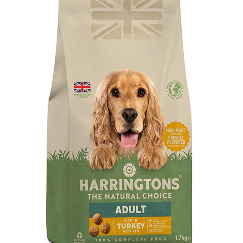 Harringtons Complete Turkey with Veg Adult Dry Dog Food