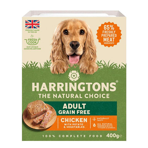 Harringtons Chicken Grain Free Adult Wet Dog Food 400g