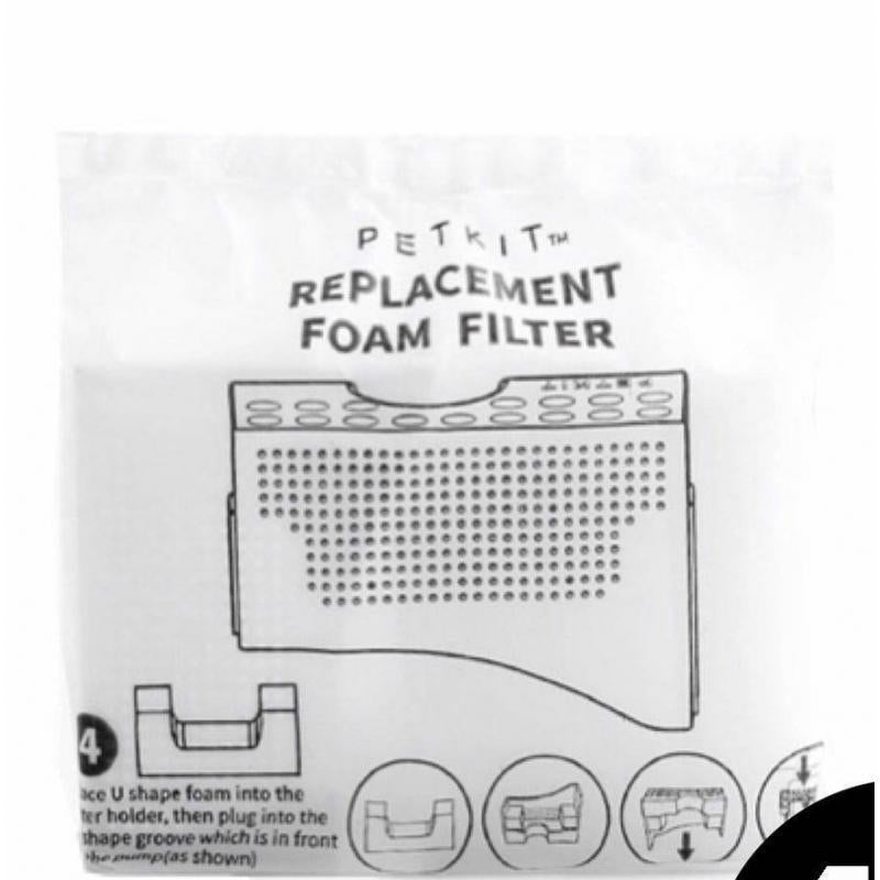 PETKIT - FOUNTAIN U-SHAPE REPLACEMENT FOAM