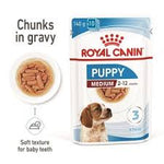 Royal Canin Medium Puppy (WET FOOD - Pouches) 10 x 140g