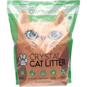 Pawsitiv Premium Silica Crystal Gel Litter for Cat - 8L - Green Apple