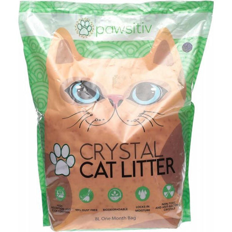 Pawsitiv Premium Silica Crystal Gel Litter for Cat - Lavender