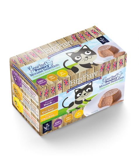 Little Big Paw Gourmet Poultry Selection 6x85g