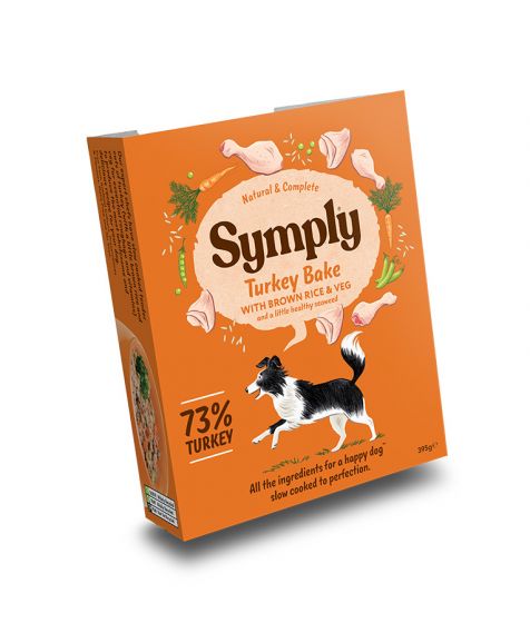 Symply Adult Turkey, Brown Rice & Veg Wet Dog Food