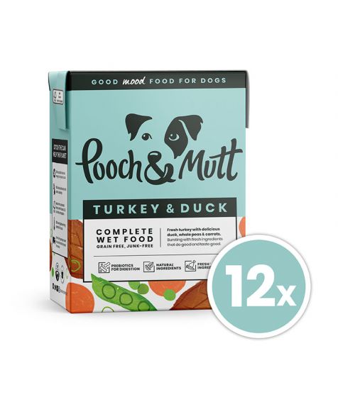 Pooch & Mutt Turkey & Duck Dog Wet Food - 0